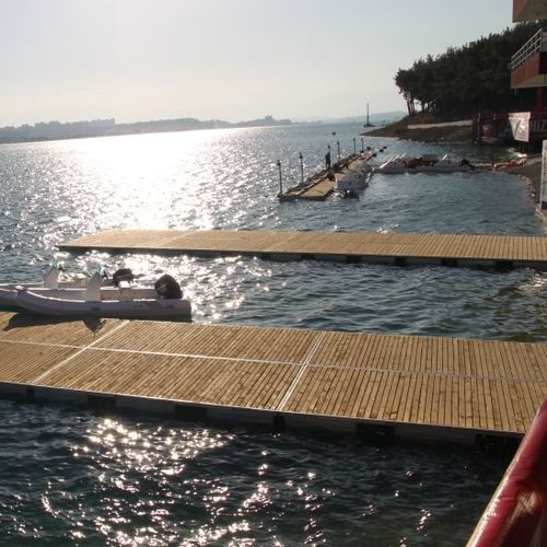 Pantalán flotante - HOTEL  - HSB Marine  - de amarre / para la pesca