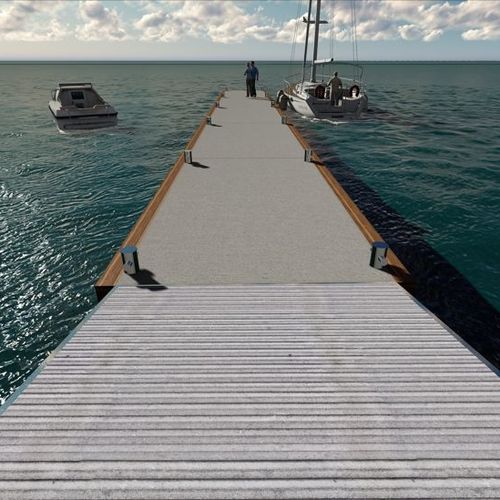 Pantalán flotante - BOATING  - HSB Marine  - de amarre / para puerto deportivo / para barco