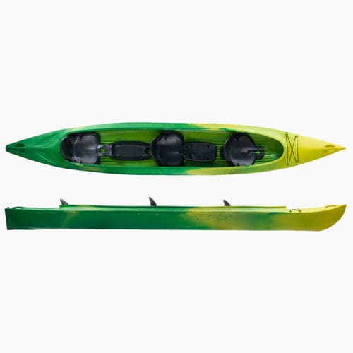 Kayak sit-on-top - Walker - Roteko s.c. - para adulto / 3 plazas / de PEAD