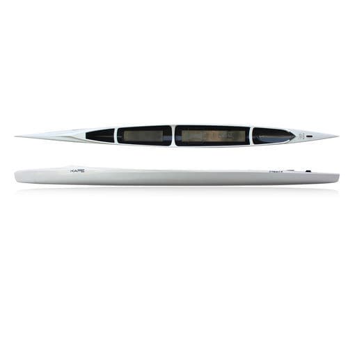 Canoa de competición - C1 FALCON E M - Kape-Sport Kft. - para 2 personas / para adulto / blanca