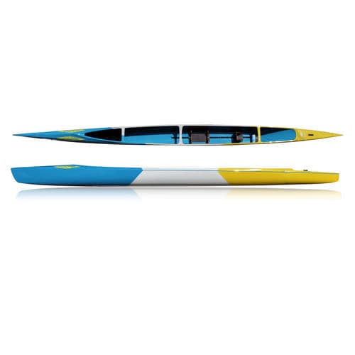 Canoa de competición - C1 FALCON C - Kape-Sport Kft. - para 2 personas / para adulto / azul