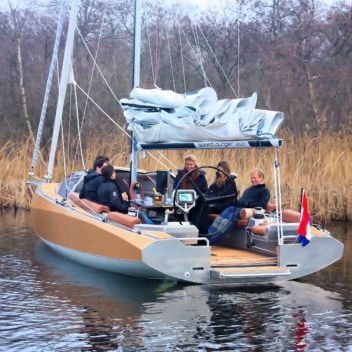 Velero day-sailer - Speedlounger 8500  - Alufleet B.V. - con 1 camarote / de aluminio / con bauprés