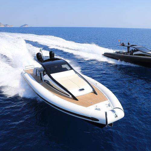 Embarcación neumática RIB - Anvera 55 - Anvera - intraborda / bimotor / con hard-top