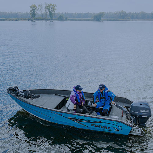Bass boat fueraborda - 475 EVO TILLER - BoatLab LLC - open / de pesca deportiva / de aluminio