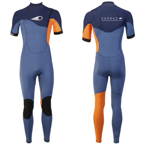 Traje húmedo de surf - FIGHTER Semidry SS Zip-free - SOÖRUZ SURFWEAR COMPANY - integral / de manga corta / 2 mm