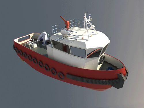 Barco profesional barco de bomberos - 16.5m - marinnor - intraborda / diésel