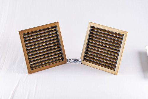 Rejilla de ventilación para barco - MBC MARINE - MARINE AIR CONDITONS SOLUTIONS - para yate / para buque / de teca