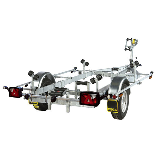 Remolque de carretera - Z1 Series - PEGA - de varada / para barco / de rodillos