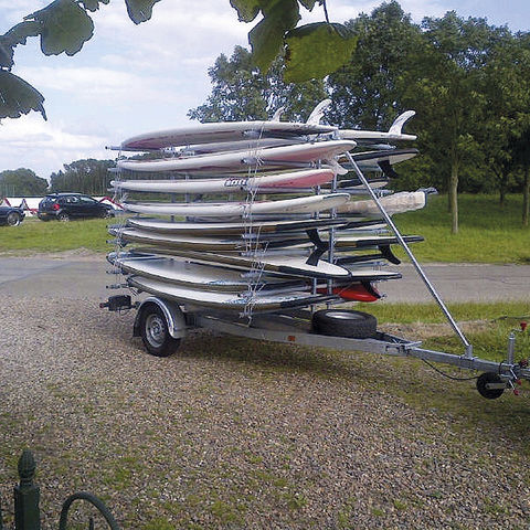 Remolque de carretera - SK350  - PEGA - de canoa-kayak / para tabla de windsurf
