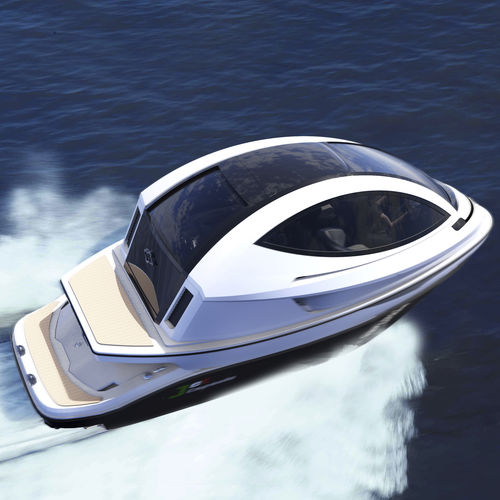 Barco profesional barco turístico - Super - JET CAPSULE S.r.l. - hidrojet intraborda / diésel / eléctrico