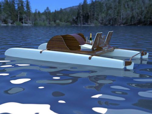 Hidropedal biplaza - ST TROPEZ - Beau Lake