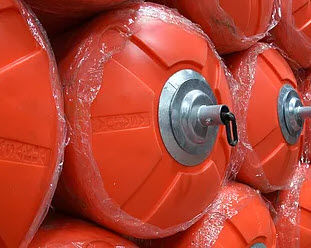 Boya de fondeo - ASAKUA AQUACULTURE & MARINE EQUIPMENTS - para alta mar / de plástico