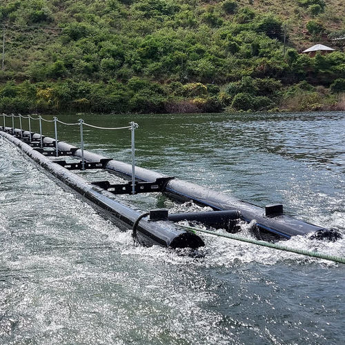 Barrera de protección - ASAKUA AQUACULTURE & MARINE EQUIPMENTS - flotante / para río