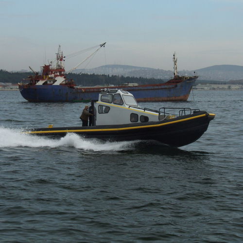 Barco profesional barco para acuicultura - akuakare - hidrojet intraborda