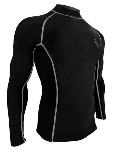 Camiseta de lycra de manga larga - Black Fleece - Platinum Sun - body / unisex / térmica