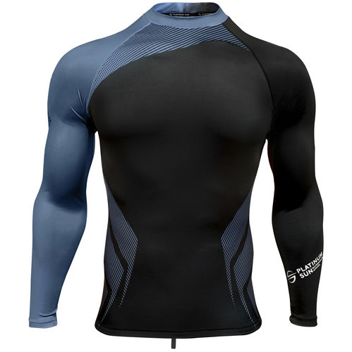 Camiseta de lycra de manga larga - Cobalt - Platinum Sun
