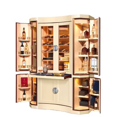 Armario humidificador para puros para yate - KALI - Cigars time - de madera
