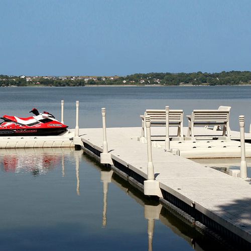 Pantalán flotante - 300445 - Wave Armor - modular / de amarre / para puerto deportivo