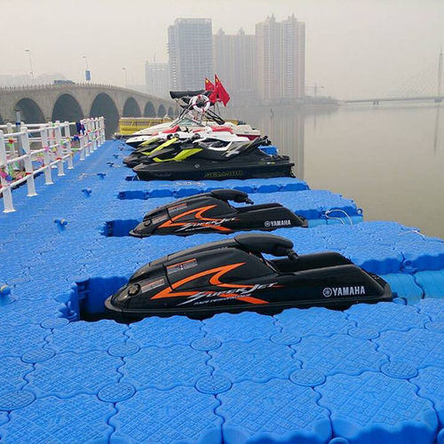 Pantalán flotante - Shanghai Qihua Waterborne Engineering Construction Co., Ltd - de amarre / para moto de agua / para yate