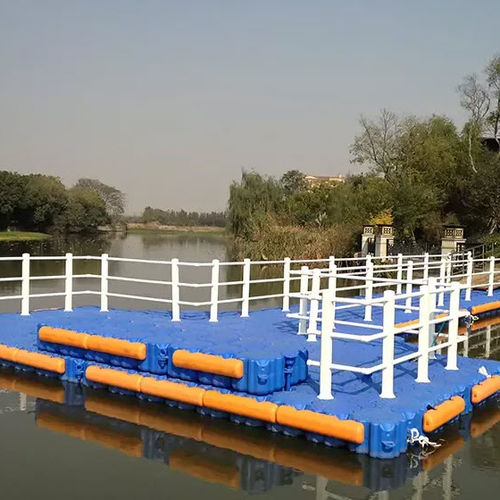 Defensa para puerto deportivo - Walkway Float - Shanghai Qihua Waterborne Engineering Construction Co., Ltd - de pantalán / cilíndrica