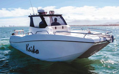 Walkaround catamarán - X-28 - X-Boats - fueraborda / bimotor / con doble consola