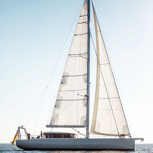 Superyate de vela de lujo de crucero - YC - YYachts - con popa abierta / sloop / con bauprés