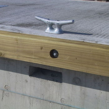 Bita para barco - Quayside - International Marine Floatation Systems, Inc. (IMFS) - plana