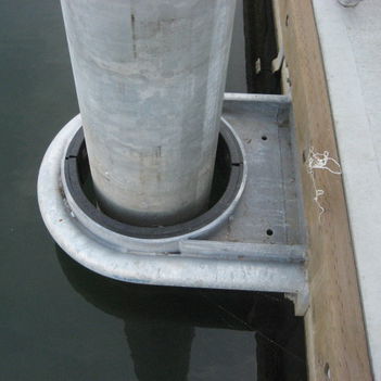 Anilla para pilote de acero - Kennewick - International Marine Floatation Systems, Inc. (IMFS)