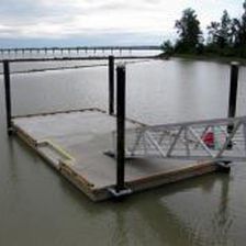 Pantalán flotante - No. 2 - International Marine Floatation Systems, Inc. (IMFS) - de amarre / para la pesca / para canoa-kayak