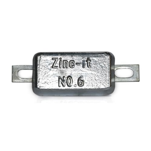 Ánodo de protección para barco - N0.6 - ZINC-IT - para buque / de zinc
