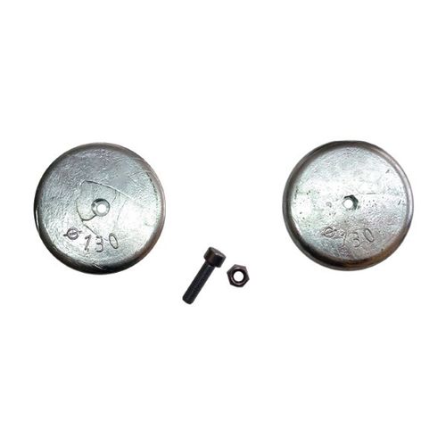 Ánodo de protección para barco - NDP130 - ZINC-IT - para buque / de zinc / para flap