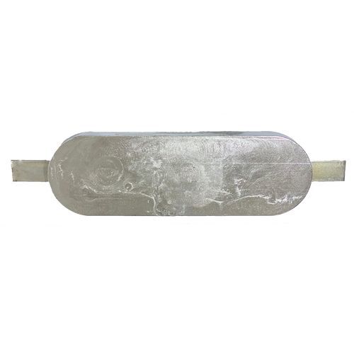 Ánodo de protección para barco - NAL 8 - ZINC-IT - de aluminio