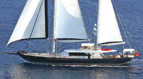 Superyate de vela de lujo de crucero - Levantin - EVADNE YACHTS - con 4 camarotes / con deck saloon