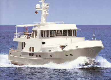 Trawler intraborda - 78' - ARC Yachts - de desplazamiento / con caseta de timón / con 3 camarotes