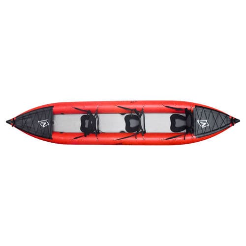 Canoa hinchable - Verano  - Hou Canoes - multiusos / 3 plazas / roja