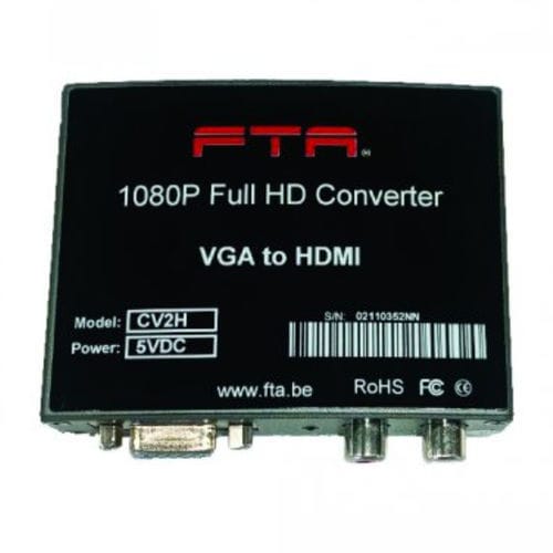 Convertidor medios de vídeo - CV2H - FTA B.V. - DC / HDMI / digital