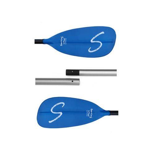 Pala para kayak - 4-piece - Kutech-Schlegel - de recreo / de travesía / asimétrica