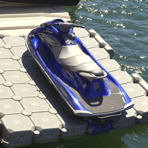 Pantalán flotante - Zhejiang Hi Sea Plastic Co., Ltd - para amarre en seco de motos acuáticas / para moto de agua / de PEAD