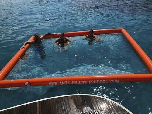 Piscina flotante - MALLORCA  - OCEANDREAMS MEDITERRANEO SL - para yate / antimedusas