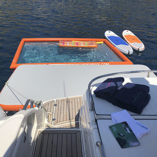 Piscina flotante - XL & M - OCEANDREAMS MEDITERRANEO SL - para yate / antimedusas