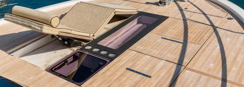 Tumbona eléctrica - NOVAL - para yate / para barco / ajustable