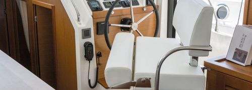 Asiento giratorio - NOVAL - piloto / para barco / eléctrico