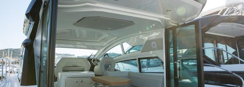 Cierre de cockpit para barco a motor - NOVAL