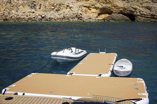 Pantalán modular - T-shape - SEARAFT - de amarre / para puerto deportivo