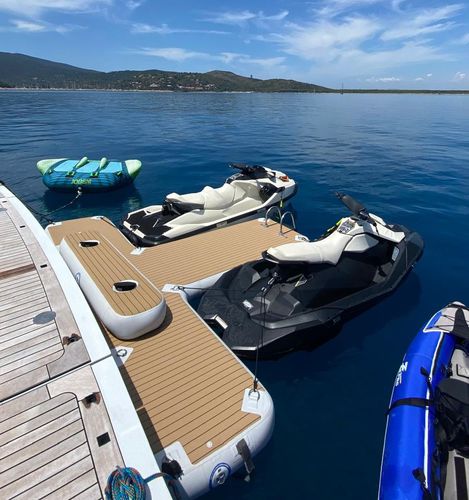 Plataforma flotante - T520 - SEARAFT - para moto de agua