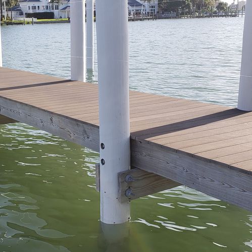 Anilla para pilote para pantalán -  Durosleeve - Shoreline Plastics, LLC