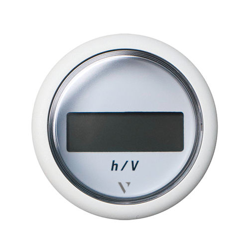 Indicador para barco - Engine Hour Counter + Voltmeter 52mm - VERATRON - para buque / para velero / multiusos