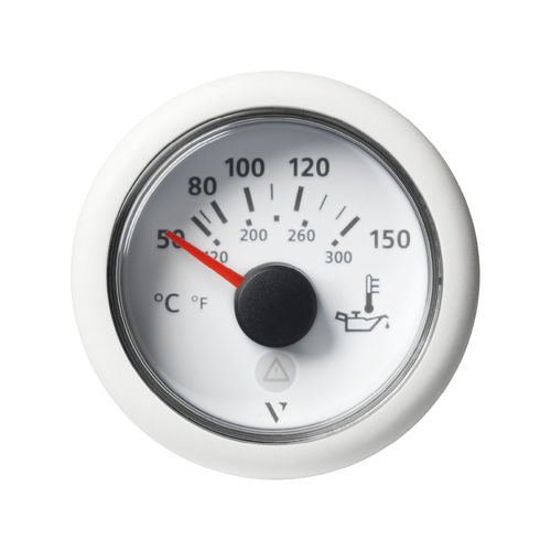 Indicador para barco - ViewLine - VERATRON - de temperatura del aceite / analógico