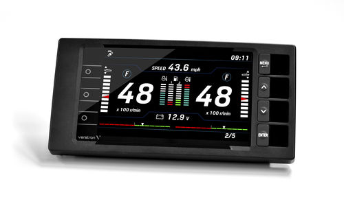 Visualizador para barco - OL 7" TFT - VERATRON - multiusos / TFT