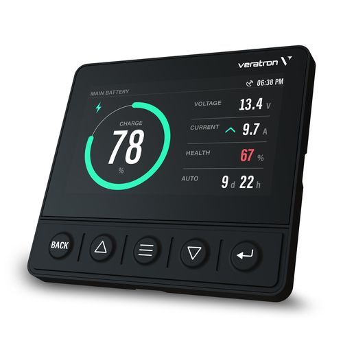 Visualizador para barco - OL 43 - VERATRON - multiusos / TFT / para sensor